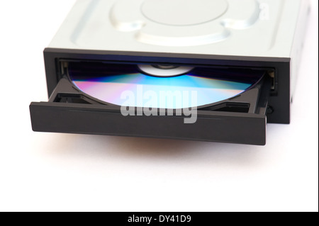 Opened DVD-ROM Stock Photo