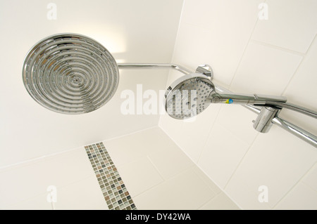 Environmental Shower in B&B, UK Stock Photo