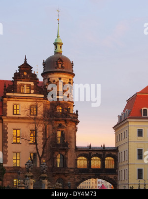 Dresden Residenzschloss - Dresden Royal Palace 02 Stock Photo