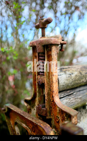 old mangle Stock Photo