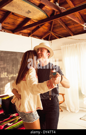 Couple dancing Stock Photo