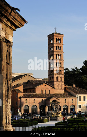 Italy, Rome, basilica di Santa Maria in Cosmedin Stock Photo