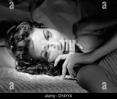 AVA GARDNER (1922-1990) US film actress about  1950 Stock Photo