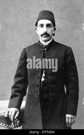 ABDUL HAMID II (1842-1918) 34th Sultan of the Ottoman Empire in 1868 Stock Photo