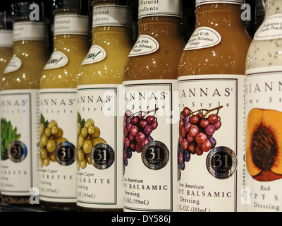 The types of salad dressings and other condiments can be dizzying with the  shear numbers on the market to choose from Stock Photo - Alamy