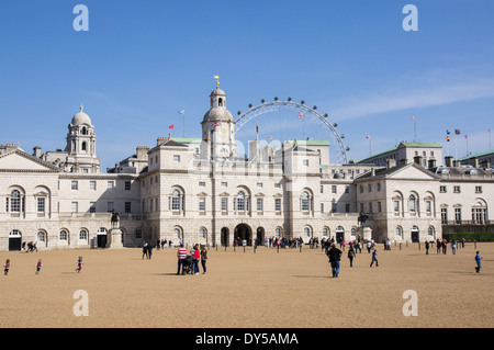 Horse Guards Parade and the Household Cavalry Museum, London England United Kingdom UK Stock Photo