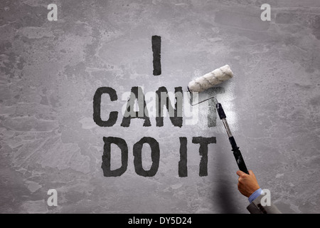 I can do it Stock Photo