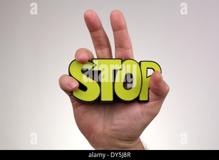 Stop Stock Photo