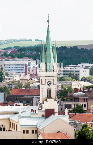 Parish church of the visitation in Nitra, Slovak republic, Central Europe. Stock Photo