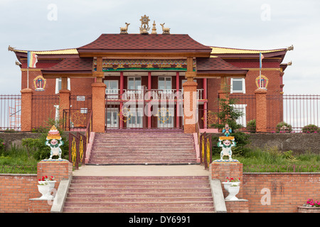 Buddhist Center Rinpoche Bagsha in Ulan Ude, Buryatia, Siberia, Russia Stock Photo