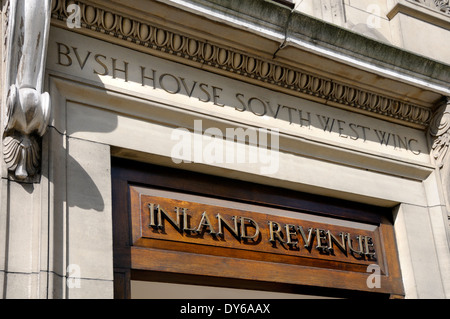 London, England, UK. Inland Revenue (tax) office in Bush House Stock Photo