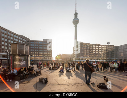 Alexanderplatz, Mitte, Berlin, Germany, Europe Stock Photo