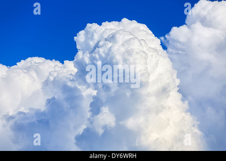 Cumulus cloud formation, close up Stock Photo