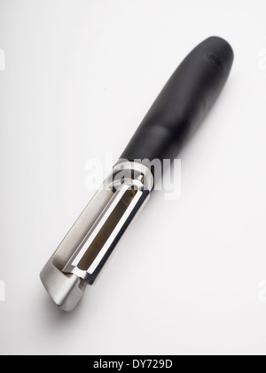 Potato peeler cut out isolated on white background Stock Photo