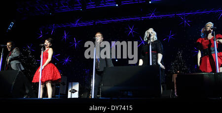 Hit Factory Live's 'Christmas Cracker' at The O2 Arena London - Performances Featuring: Steps Where: London United Kingdom When: 21 Dec 2012 Stock Photo