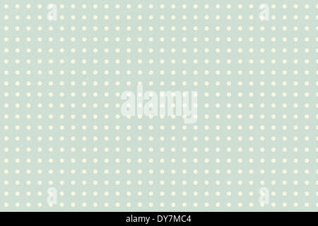 Blue and cream patterned wallpaper Stock Photo