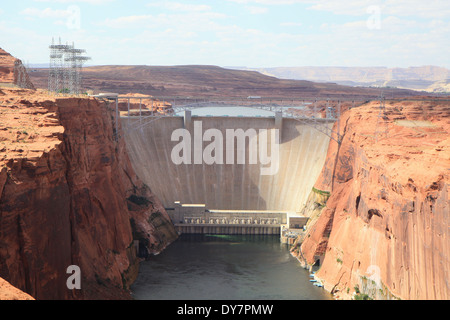 Glen canyon dam, Page, Arizona, USA Stock Photo