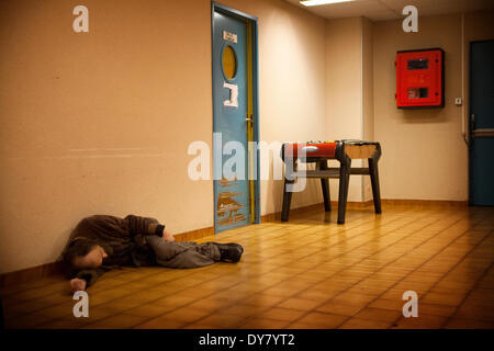 Psychiatric hospital Stock Photo