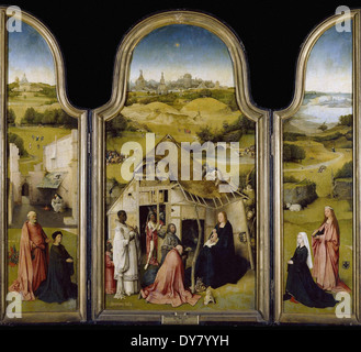 Hieronymus Bosch Adoration of the Magi Stock Photo Alamy