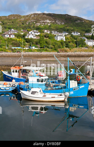 The village of Tarbert on Loch Fyne in Argyll; Stock Photo