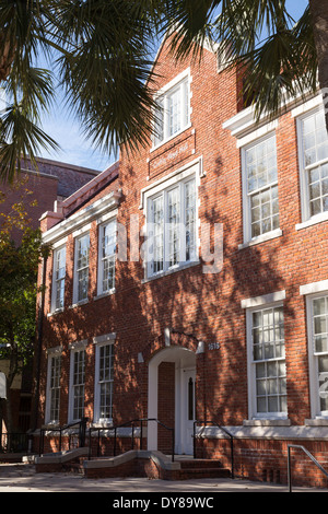 Stately Brick Classroom Building, University of Florida, Gainesville, FL, USA Stock Photo