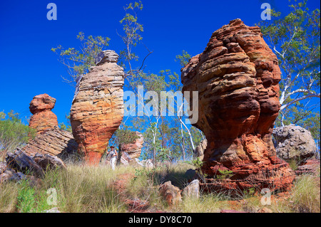 Australia, Lost city, Northern Territory, Roper, Limmen, national park, cliff formation, cliff Stock Photo