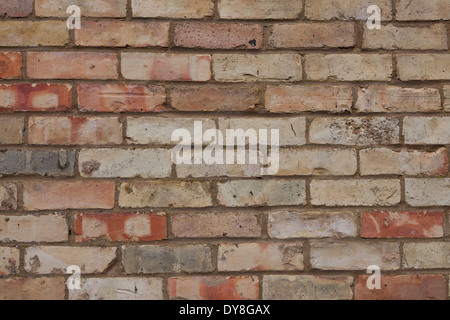 Clay brick wall Stock Photo