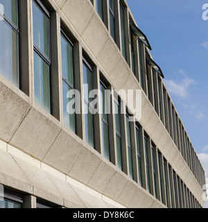 Example of modern architecture - Bede House, Newcastle upon Tyne, England, UK Stock Photo