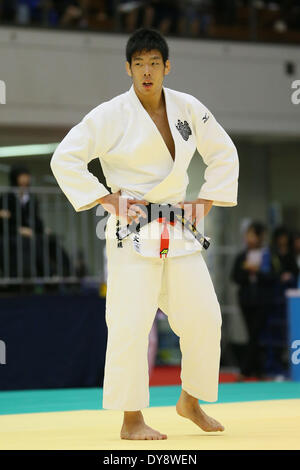 Fukuoka Convention Center, Fukuoka, Japan. 6th Apr, 2014. (L to R ...