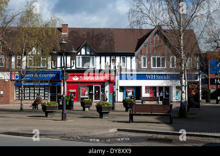 Victoria Square, Droitwich Spa, Worcestershire, England, UK Stock Photo