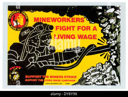 South Africa, Johannesburg 2009: Anti-apartheid posters