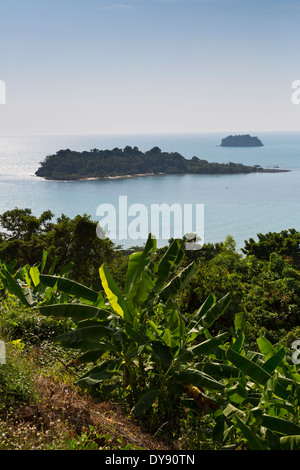 View onto Ko Man Nai off the island Ko Chang, Thailand Stock Photo