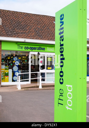 A Co-operative Food store in Shifnal, Shropshire, England. Stock Photo