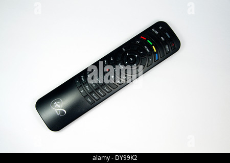 Virgin Media remote control for Virgin Media Box. Stock Photo