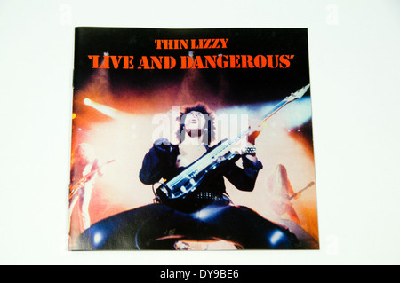 Thin Lizzy LIve and Dangerous Album Stock Photo - Alamy