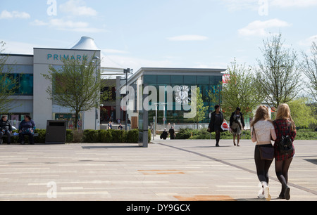 Corby Northamptonshire UK Willow Place shopping centre Stock Photo