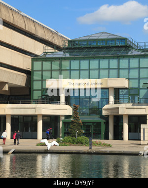 The National Archives Building at Kew in London UK Stock Photo