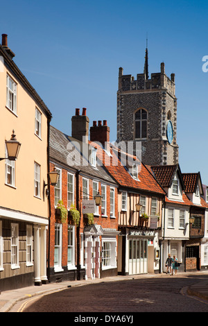 UK, England, Norfolk, Norwich, Tombland, Princes Street Stock Photo