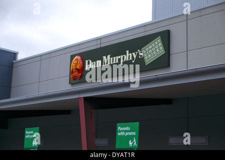 Dan Murphys liquor/alcohol store in sydney Stock Photo