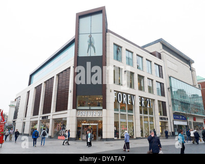 Forever 21 store in Church Street Liverpool UK Stock Photo