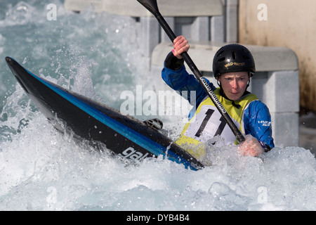 Amy HOLLICK, A Final K1 Women's GB Canoe Slalom 2014 