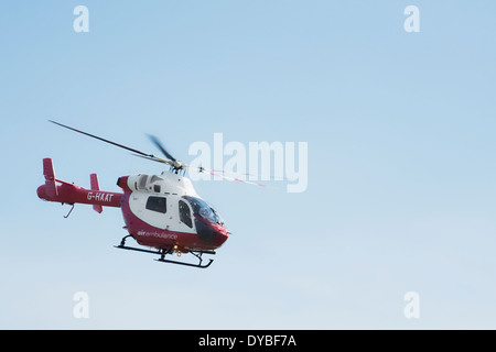 Air Ambulance Helicopter Stock Photo