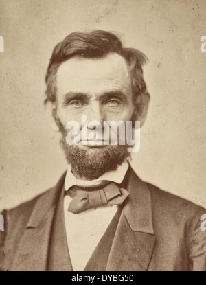 President Abraham Lincoln, circa 1864 Stock Photo