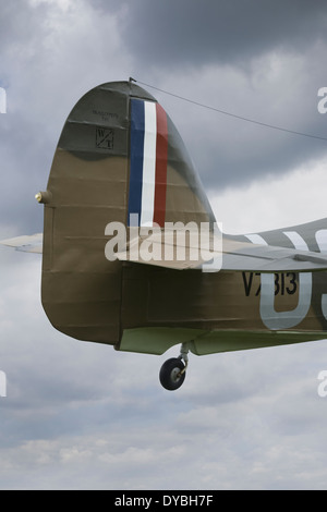 Single-seat Hawker Hurricane fighter aircraft Stock Photo