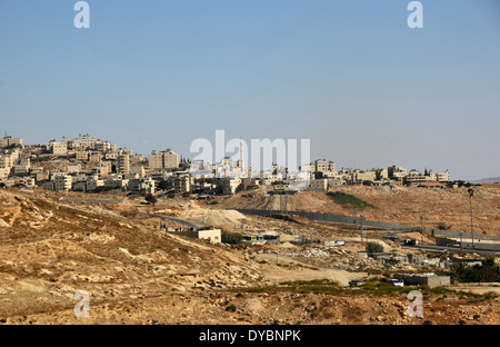 West Bank settlements near Jerusalem, Israel Stock Photo