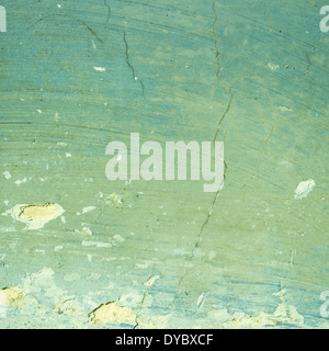 Green exposed concrete wall texture Stock Photo