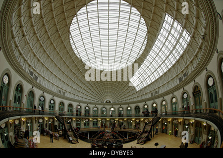 Corn Exchange Interior. Leeds. West Yorkshire. England. UK Stock Photo