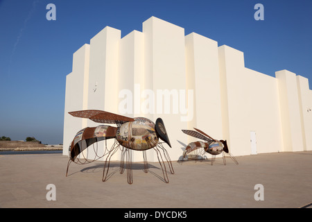 Qal'at al-Bahrain Site Museum (Fort of Bahrain) in Manama, Bahrain, Middle East Stock Photo