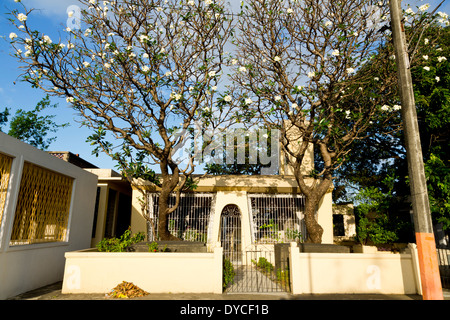 Typical Mausoleum on the Chinese Cemetery in Manila, Philippines Stock Photo