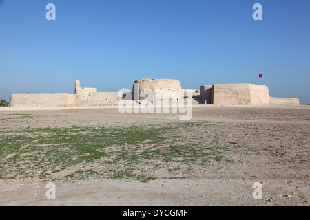 Qal'at al-Bahrain Site Museum (Fort of Bahrain) in Manama, Bahrain, Middle East Stock Photo